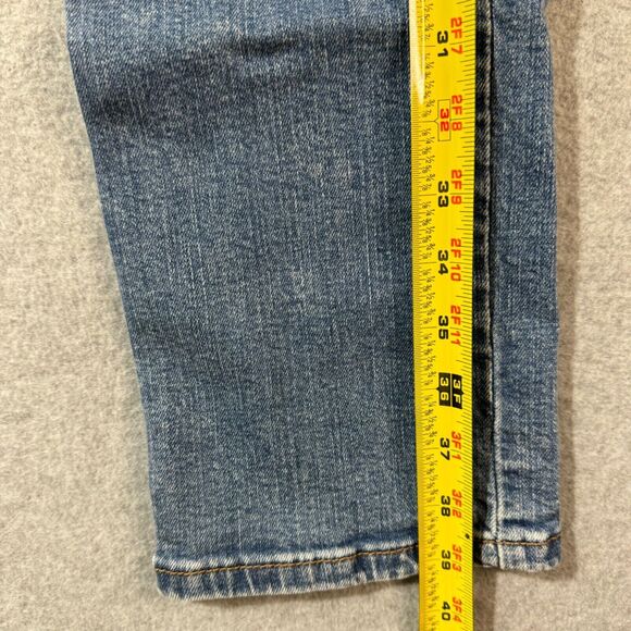Levis Jeans Mens 511 29x 32 Blue Denim American Solid Straight Workwear Mid Rise - Picture 7 of 12